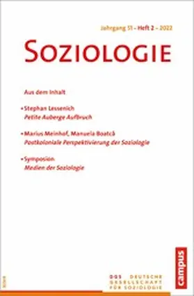Baecker / Nissen / Lange | Soziologie 2/2022 | E-Book | sack.de