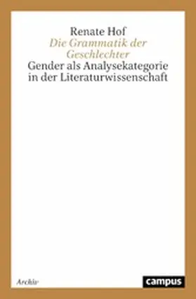 Hof |  Die Grammatik der Geschlechter | eBook | Sack Fachmedien