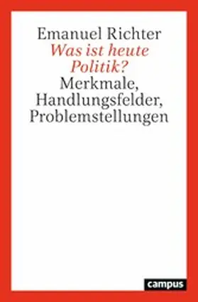 Richter | Was ist heute Politik? | E-Book | www2.sack.de