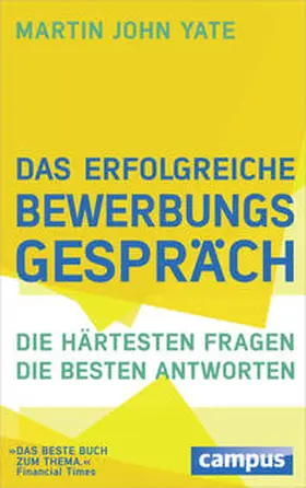 Yate |  Das erfolgreiche Bewerbungsgespräch | Buch |  Sack Fachmedien