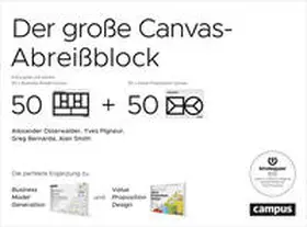 Osterwalder / Pigneur / Bernarda |  Der große Canvas-Abreißblock | Buch |  Sack Fachmedien
