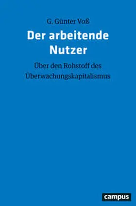 Voß |  Der arbeitende Nutzer | Buch |  Sack Fachmedien