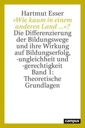 Esser |  »Wie kaum in einem anderen Land ...«? | Buch |  Sack Fachmedien