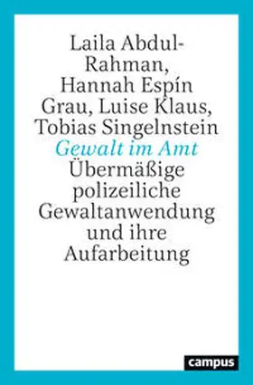 Abdul-Rahman / Espín Grau / Klaus |  Gewalt im Amt | Buch |  Sack Fachmedien