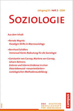 Baecker |  Soziologie 02/2024 | Buch |  Sack Fachmedien