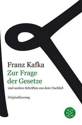 Kafka |  Zur Frage der Gesetze | Buch |  Sack Fachmedien