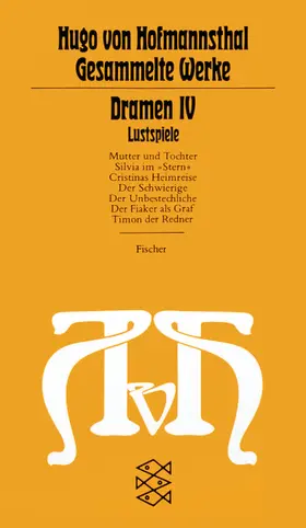 Schoeller / Hofmannsthal / Hirsch |  Dramen IV. Lustspiele | Buch |  Sack Fachmedien