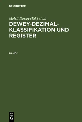 Dewey / Mitchell |  Dewey-Dezimalklassifikation und Register | Buch |  Sack Fachmedien
