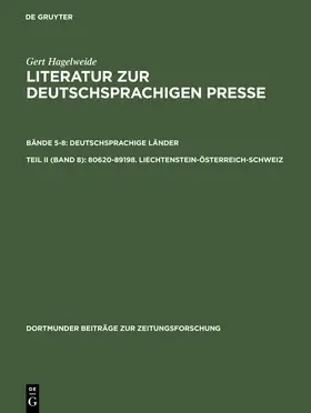 Hagelweide |  80620-89198. Liechtenstein-Österreich-Schweiz | Buch |  Sack Fachmedien