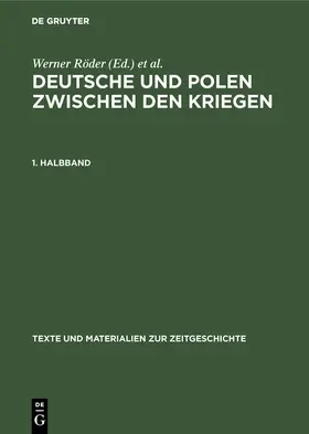 Jaworski / Wojciechowski / Weisz |  Deutsche und Polen zwischen den Kriegen | Buch |  Sack Fachmedien