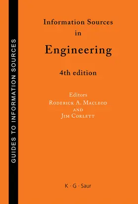 Corlett / Macleod |  Information Sources in Engineering | Buch |  Sack Fachmedien