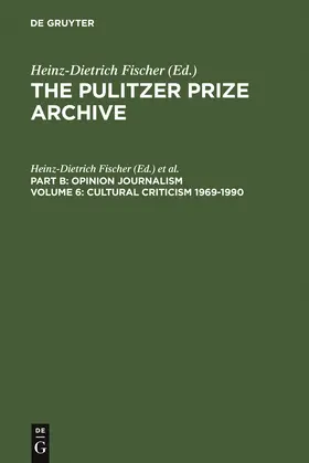 Fischer |  Cultural Criticism 1969-1990 | Buch |  Sack Fachmedien