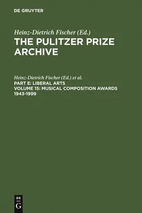 Fischer |  Musical Composition Awards 1943-1999 | Buch |  Sack Fachmedien