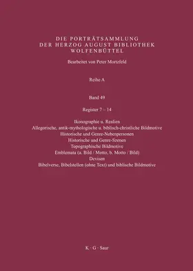 Mortzfeld |  Register 7-14 | Buch |  Sack Fachmedien
