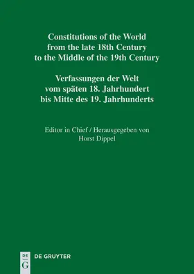 Caporal / Vernier / Luther |  Constitutional Documents of France, Corsica and Monaco 1789¿1848 | Buch |  Sack Fachmedien