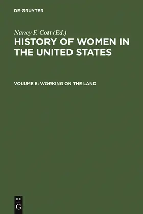 Cott |  Working on the Land | Buch |  Sack Fachmedien