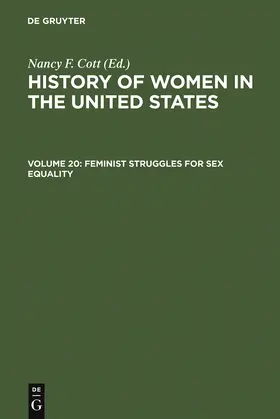 Cott |  Feminist Struggles for Sex Equality | Buch |  Sack Fachmedien