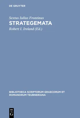 Frontinus / Ireland |  Strategemata | Buch |  Sack Fachmedien