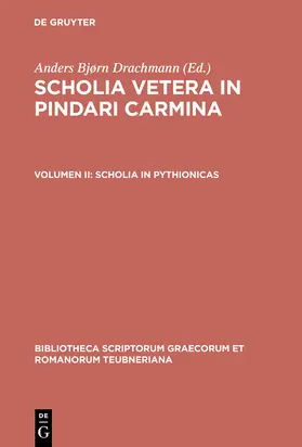 Drachmann | Scholia in Pythionicas | Buch | 978-3-598-71598-3 | sack.de