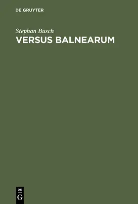 Busch |  VERSUS BALNEARUM | Buch |  Sack Fachmedien