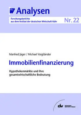 Jäger / Voigtländer |  Immobilienfinanzierung | eBook | Sack Fachmedien