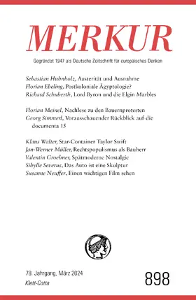 Demand / Knörer |  MERKUR 3/2024, Jg.78 | eBook | Sack Fachmedien