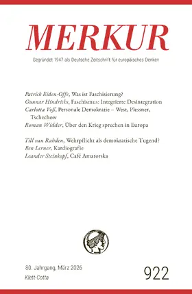 Knörer / Demand |  MERKUR 3/2026, Jg.80 | eBook | Sack Fachmedien