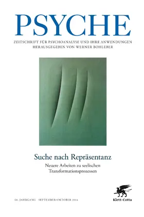 Dammann / Ferro / Gaensbauer |  Suche nach Repräsentanz - Doppelheft PSYCHE Sept./Okt. 2014 | Buch |  Sack Fachmedien