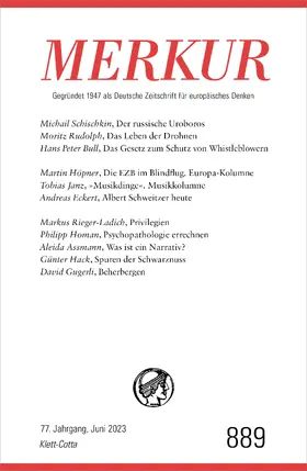 Demand / Knörer |  MERKUR  6/2023 | Buch |  Sack Fachmedien