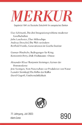 Demand / Knörer |  MERKUR  7/2023 | Buch |  Sack Fachmedien
