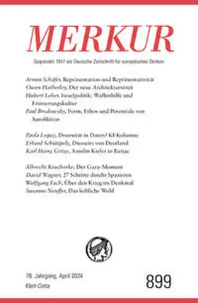Demand / Knörer |  MERKUR 4/2024, Jg.78 | Buch |  Sack Fachmedien