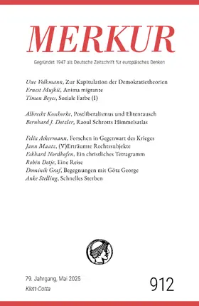 Demand / Knörer |  MERKUR 5/2025, Jg.79 | Buch |  Sack Fachmedien