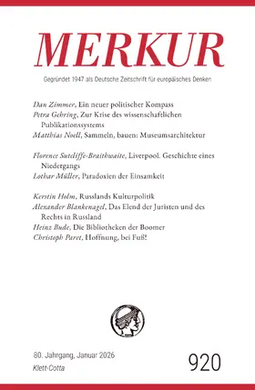 Demand / Knörer |  MERKUR 1/2026, Jg.80 | Buch |  Sack Fachmedien