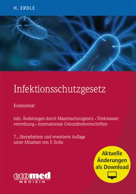 Erdle |  Infektionsschutzgesetz | Buch |  Sack Fachmedien