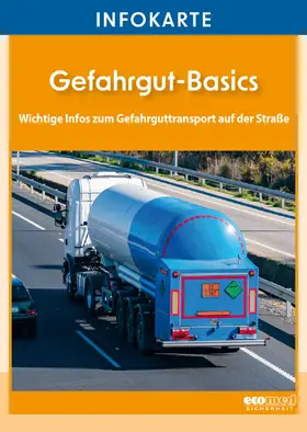 ecomed-Storck GmbH |  Infokarte Gefahrgut-Basics | Buch |  Sack Fachmedien