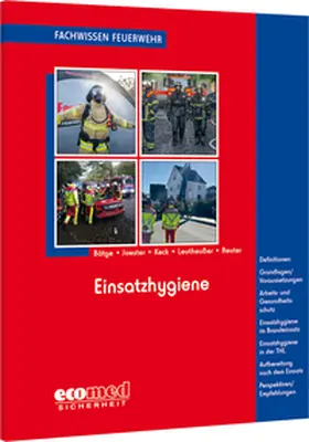 Bätge / Joester / Keck |  Einsatzhygiene | Buch |  Sack Fachmedien