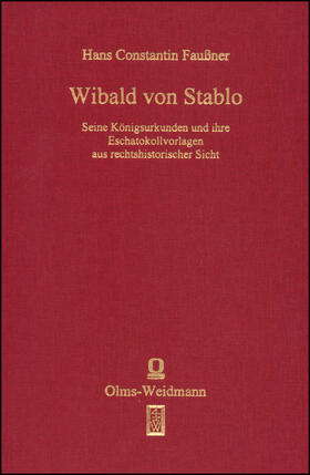 FAUSSNER |  Wibald von Stablo | Buch |  Sack Fachmedien