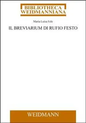 Fele |  Il Breviarium di Rufio Festo | Buch |  Sack Fachmedien