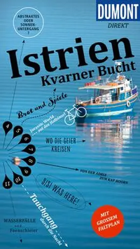 Schetar |  DUMONT direkt Reiseführer Kroatische Küste: Istrien, Kvarner Bucht | Buch |  Sack Fachmedien