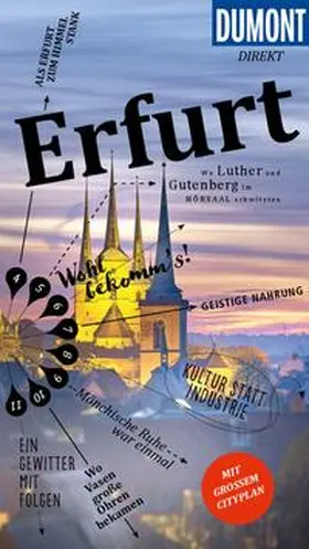 Seidel |  DUMONT direkt Reiseführer E-Book Erfurt | eBook | Sack Fachmedien