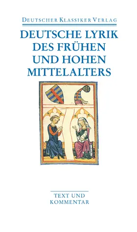 Kasten |  Deutsche Lyrik des frühen und hohen Mittelalters | Buch |  Sack Fachmedien