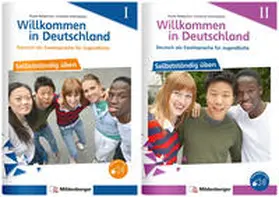 Dr. Reddig-Korn / Velimvassakis |  Willkommen in Deutschland – Deutsch als Zweitsprache für Jugendliche – Selbstständig üben I + II | Buch |  Sack Fachmedien