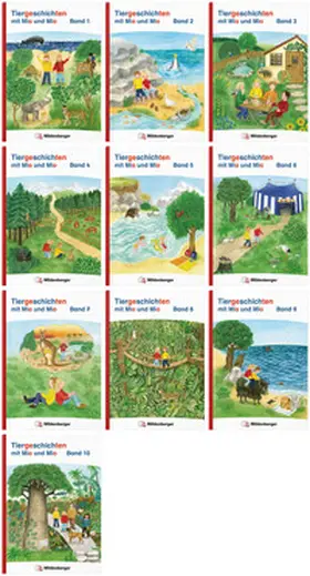 Erdmann |  Paket – Tiergeschichten mit Mia und Mio NEU – Komplettbezug Band 1 bis 10 | Buch |  Sack Fachmedien