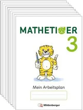 Laubis / Schnitzer |  Mathetiger 3 – Arbeitsplan zur Heftausgabe (VPE 10) | Buch |  Sack Fachmedien