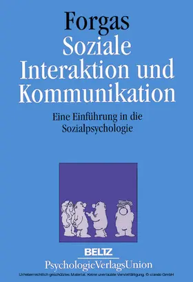 Forgas |  Soziale Interaktion und Kommunikation | eBook | Sack Fachmedien
