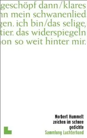 Hummelt |  Zeichen im Schnee | Buch |  Sack Fachmedien