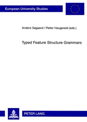 Haugereid / Sogaard |  Typed Feature Structure Grammars | Buch |  Sack Fachmedien