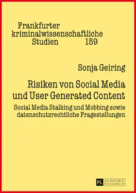 Geiring |  Risiken von Social Media und User Generated Content | eBook | Sack Fachmedien