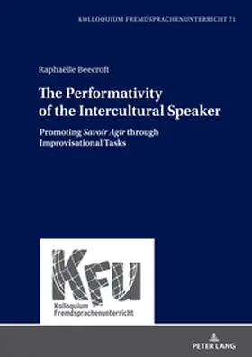 Beecroft |  The Performativity of the Intercultural Speaker | Buch |  Sack Fachmedien