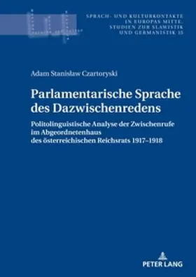 Czartoryski |  Parlamentarische Sprache des Dazwischenredens | Buch |  Sack Fachmedien